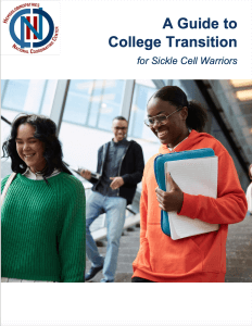 A Guide to College Transition for SCD Warriors Cover